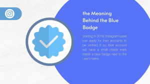 Meaning Behind the Blue Badge