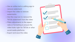 Remove a TikTok Watermark