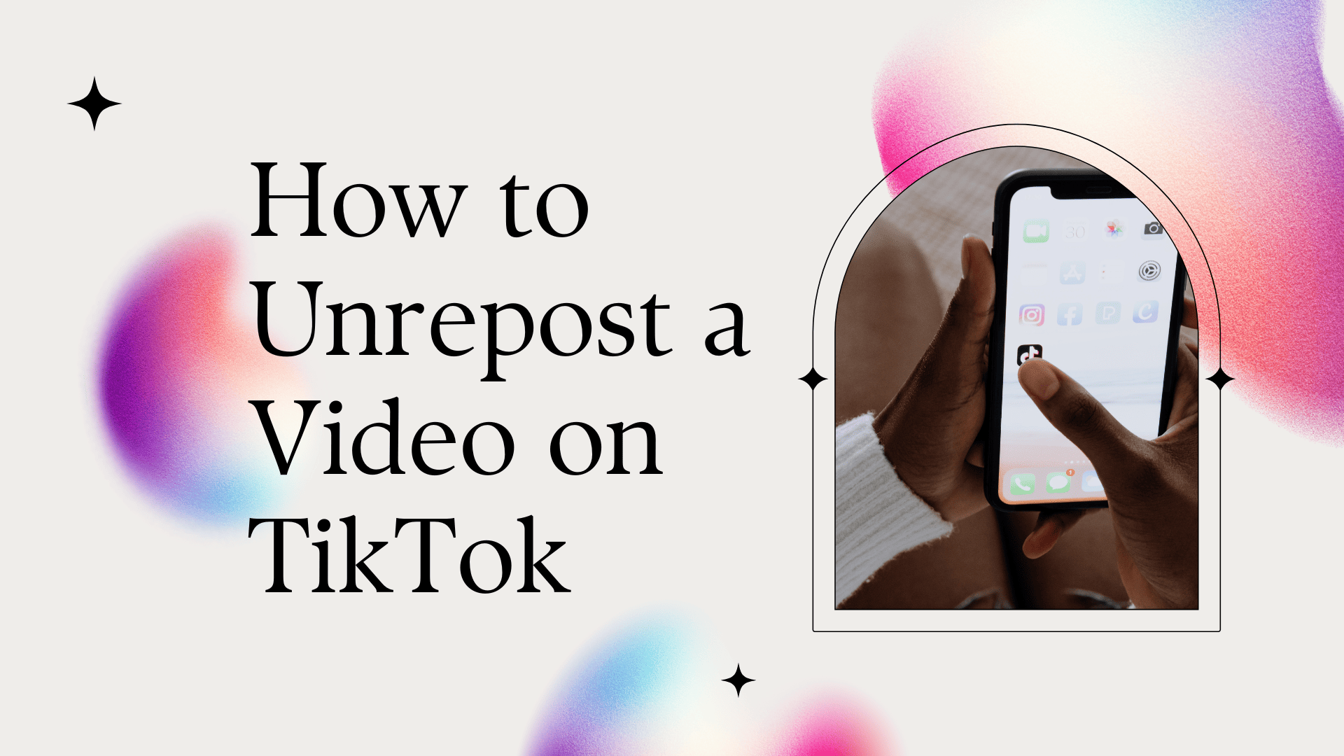 TikTok Unrepost